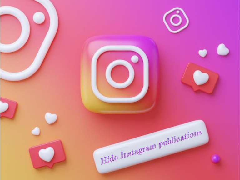 كيف اخفي منشوراتي في الانستقرام Instagram