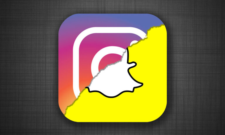 شرح الاختلاف بين انستقرام وسناب شات Instagram