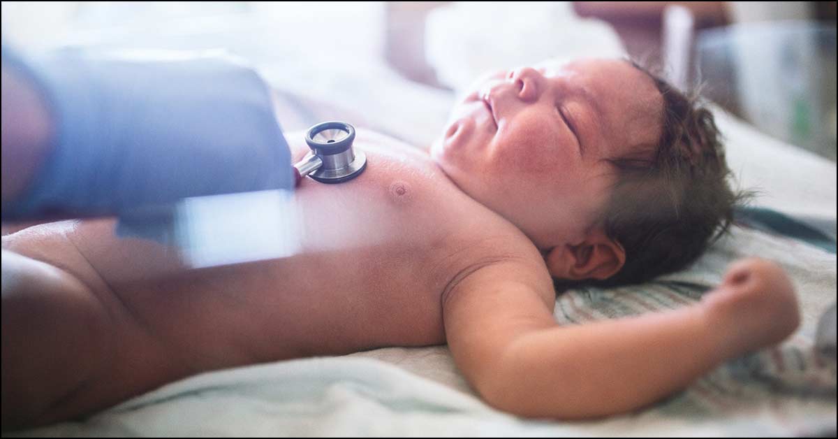 أعراض ضيق التنفس عند حديثي الولادة
