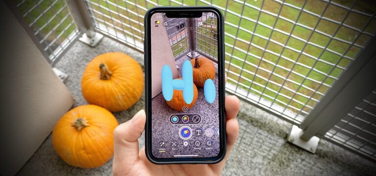 شرح ميزة الرسم ثلاثي الأبعاد في سناب شات Snapchat