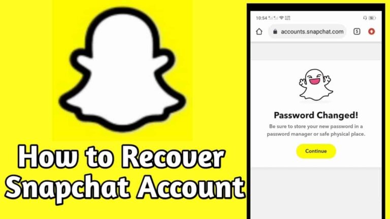 طريقة استرجاع حساب سناب شات عن طريق اسم المستخدم أو الجوال