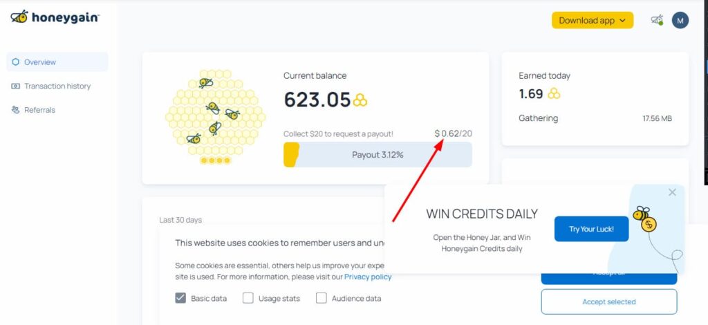شرح كيفية التسجيل بتطبيق honeygain خطوة بخطوة