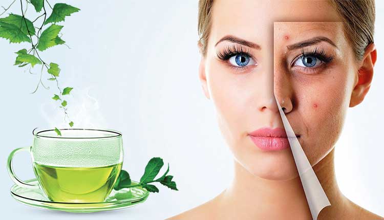 استخدامات شاي الماتشا الأخضر للبشرة