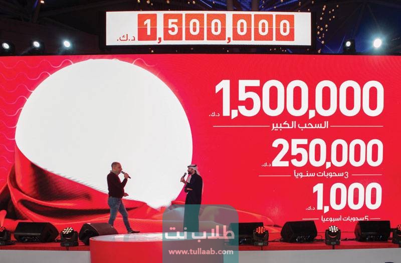 إعلان اسم الفائز بسحب مليونير الدانة