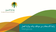 رابط الاستعلام عن موظف وافد وزارة العمل hrsd.gov.sa