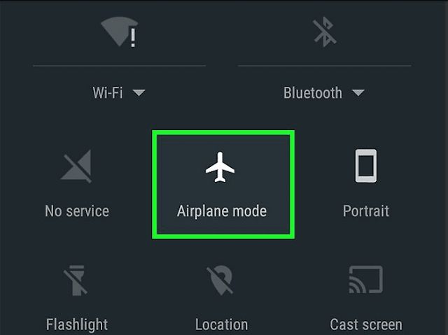 ماذا تفعل وضع الطائرة بالهواتف؟