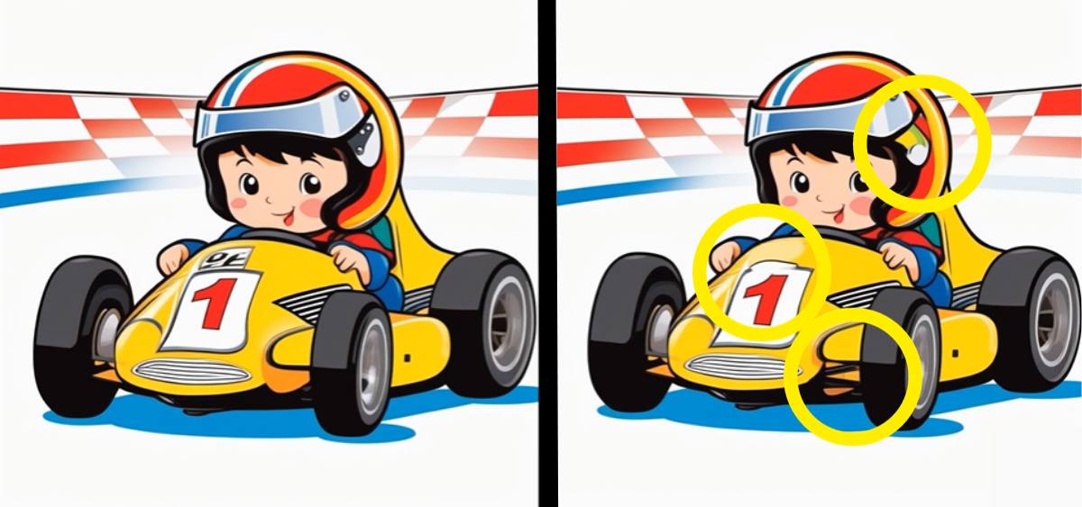 "للرزق الثاقب فقط".. هل يمكنك العثور على 3 الإختلافات في 7 ثواني؟  4 من 3 مرات إلى 7 مرات!