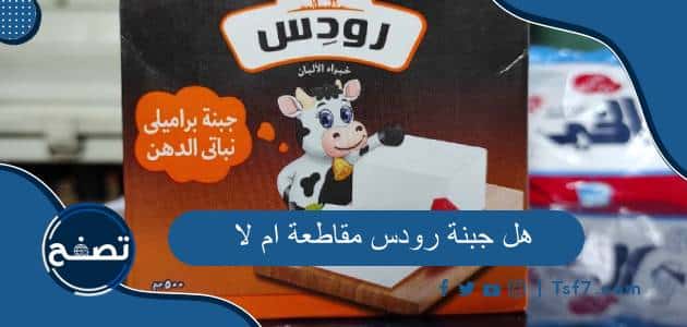 هل جبنة رودس مقاطعة ام لا وما هي جبنة رودس