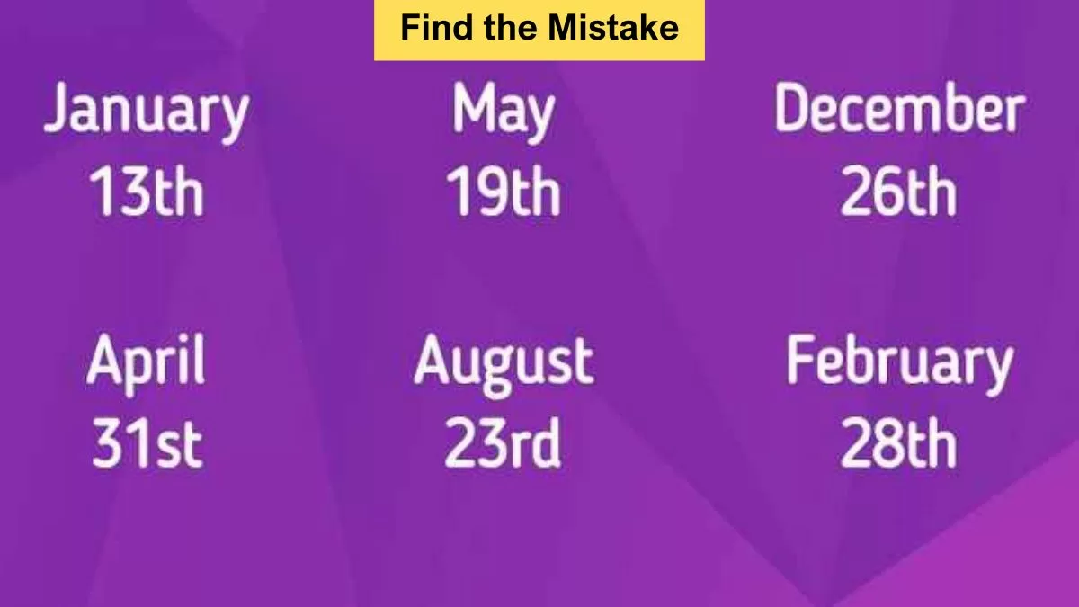 “للعباقرة فقط”.. هل يمكنك اكتشاف الخطأ في الصورة في 3 ثواني؟