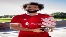 محمد صلاح يفوز بجائزة لاعب الشهر في الدوري الإنجليزي