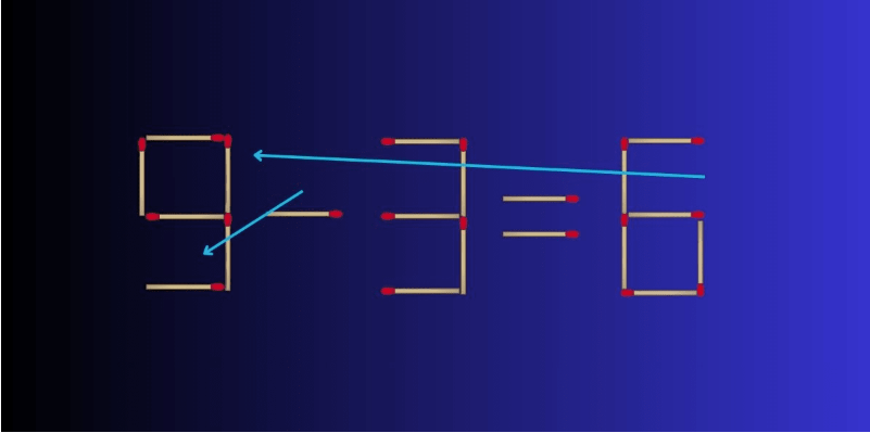 “للعبقرة فقط”.20 ثانية؟ 4 لغز حل اعواد الثقاب 1