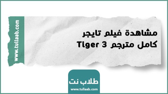مشاهدة فيلم تايجر Tiger 3 كامل مترجم
