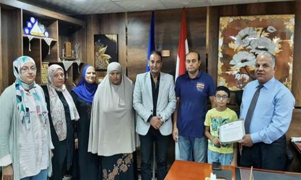 نبغة سادسسة الابتدائي للجامعة 3 منحة الطفل النابغة يحيى عبدالناصر