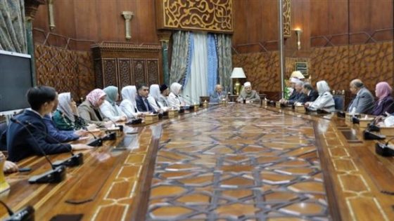 شيخ الأزهر يشرح فلسفة المساواة بين الرجل والمرأة في الإسلام لوفد أكاديمية أوزباكستان