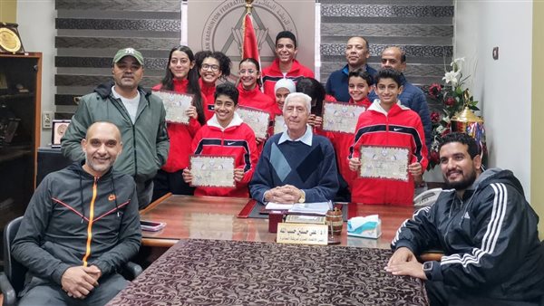 اتحاد الريشة الطائرة يكرم منتخب الناشئين بعد نتائج بطولة أفريقيا (صور)