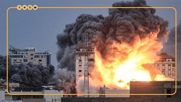 تضرر مقر اتحاد الفنانين الفلسطينيين إثر القصف الإسرائيلي المستمر