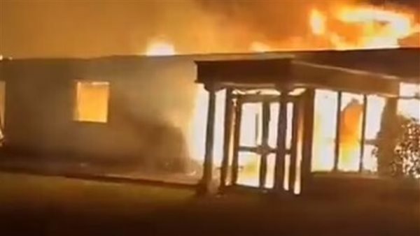 استدعاء صاحب مركز صيانة سيارات اندلع به حريق في العمرانية