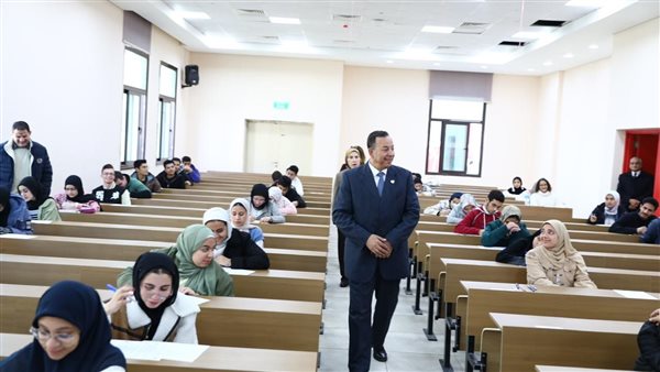 ختام اختبارات الفصل الدراسي الأول بجامعة المنصورة الجديدة