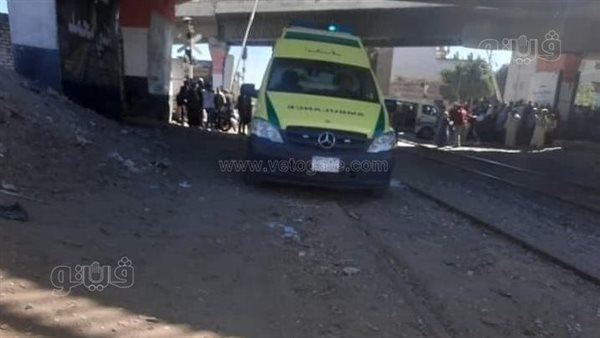 مصرع طالب جامعي صدمه قطار عند مزلقان الغمراوي ببني سويف