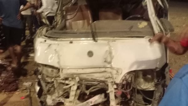 إصابة 4 أشخاص خلال حادث بالطريق الصحراوي في المنيا