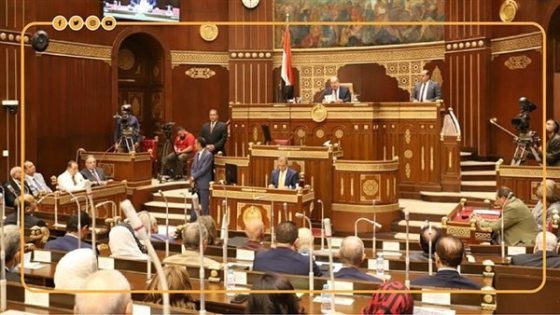 رفع الجلسة العامة لمجلس الشيوخ بعد الموافقة على استقالة سامح عاشور