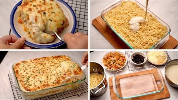 طريقة عمل مكرونة بالبشاميل، كريمي ولذيذة وموفرة