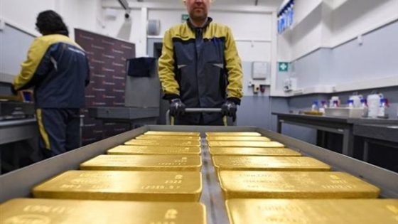 ارتفاع أسعار الذهب في بداية تعاملات اليوم الإثنين 12 – 2