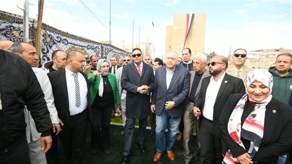 محافظ الدقهلية يفتتح ملعب مركز شباب بسنديلة التدريبي ببلقاس
