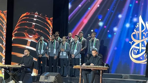 مشاركة طلاب التربية الموسيقية بجامعة حلوان في مسابقة إبداع 12