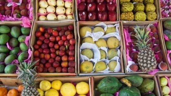 أسعار الفاكهة اليوم، ارتفاع التفاح والرمان في سوق العبور