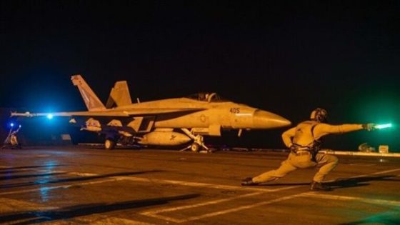 القيادة المركزية الأمريكية تعلن تدمير 7 صواريخ معدة للإطلاق من مناطق الحوثيين