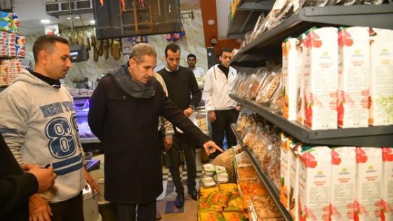 محافظ الغربية يتابع توافر السلع الغذائية في السلاسل التجارية ومعارض أهلا رمضان بطنطا (صور)