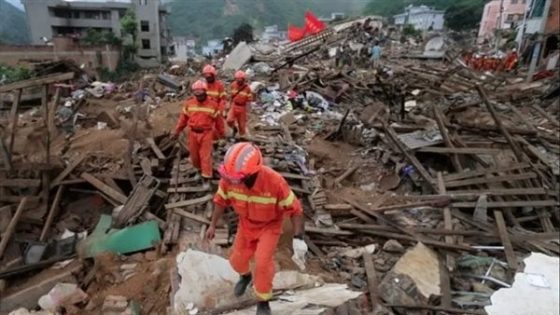 زلزال قوي يضرب الصين