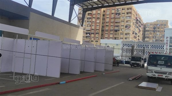 غرفة بورسعيد تبدأ تجهيز معرض أهلا رمضان لافتتاحه 19 فبراير الجاري (صور)