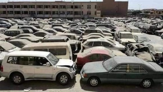 سيارات جمارك مطار القاهرة، اليوم عرض 20 سيارة ماركات مختلفة في مزاد علني