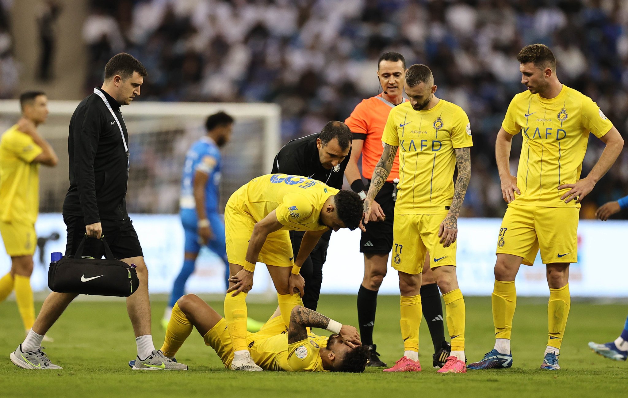 كأس موسم الرياض.. موقف أجانب النصر من ديربي الهلال