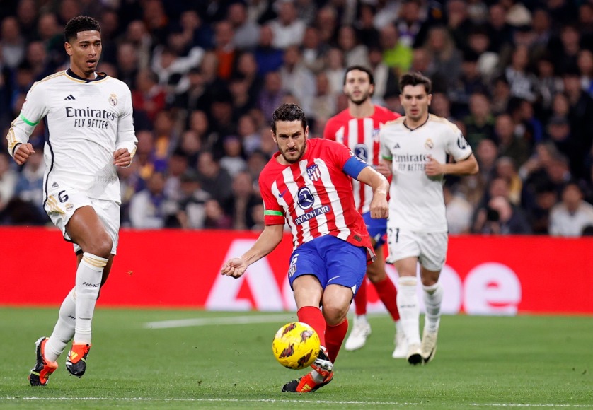 لقطات من مباراة ريال مدريد وأتلتيكو مدريد