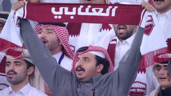 أجواء جماهير قطر قبل مواجهة إيران في نصف نهائي كأس اسيا