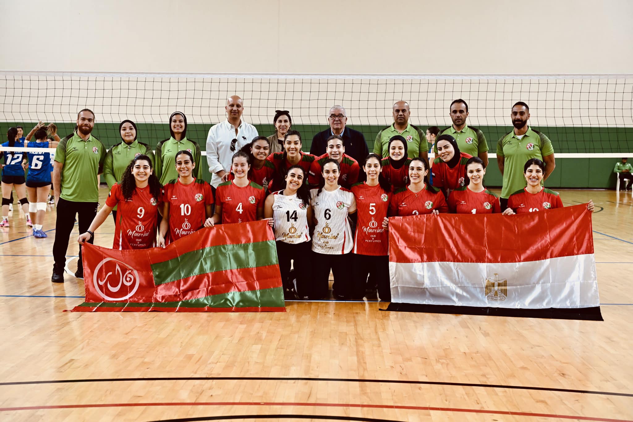 كرة طائرة| سيدات سبورتنج السكندري يفزن بذهبية دورة الألعاب العربية للأندية