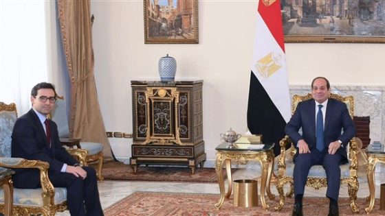 الرئيس السيسي يستقبل وزير الخارجية الفرنسي ويجتمع مع وزير العدل (فيديو)
