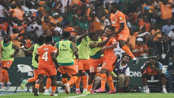 موعد نهائي كأس أمم أفريقيا بين نيجيريا وكوت ديفوار