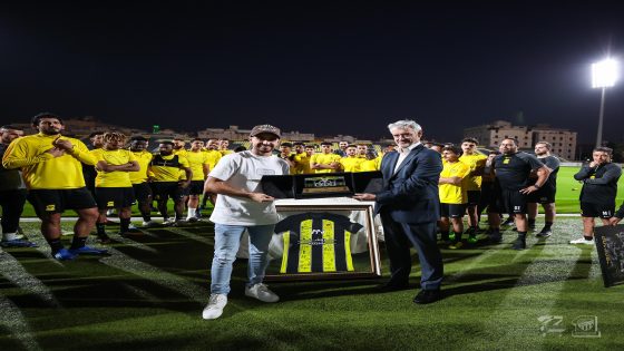 نادي الاتحاد يقيم حفل وداع للاعب كورنادو بعد رحيله عن الفريق