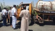 ضبط سيارة كسح تلقي مخلفات الصرف الصحي في ترع أبوتيج بأسيوط