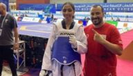 آية شحاتة تخسر من بطلة العالم فى التايكوندو وتنتظر دور الترضية