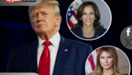 امرأة جميلة.. ترامب يُشبّه كامالا هاريس بزوجته ميلانيا